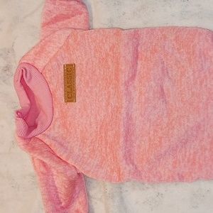 Cozy Dog/Cat Outfit Cat Sweater Size LARGE  PINK